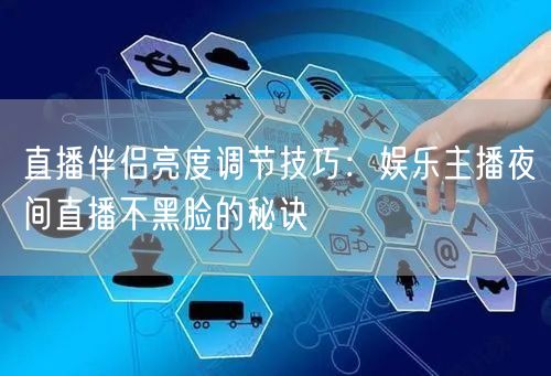 直播伴侣亮度调节技巧：娱乐主播夜间直播不黑脸的秘诀